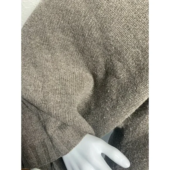 Banana Republic Women's S Brown Knit Short Sleeve Sweater Cashmere Merin… - Picture 3 of 5